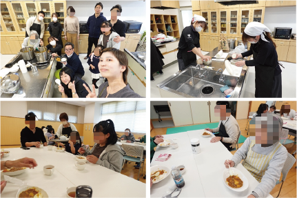 こども食堂の様子